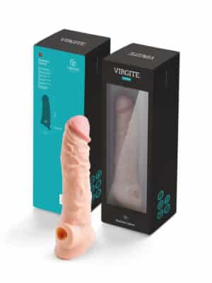 Virgite - Guaina Pene Realistica S8 - 7,5" - Color Carne