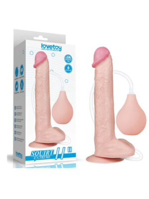 11'' Squirt Extreme Dildo Flesh