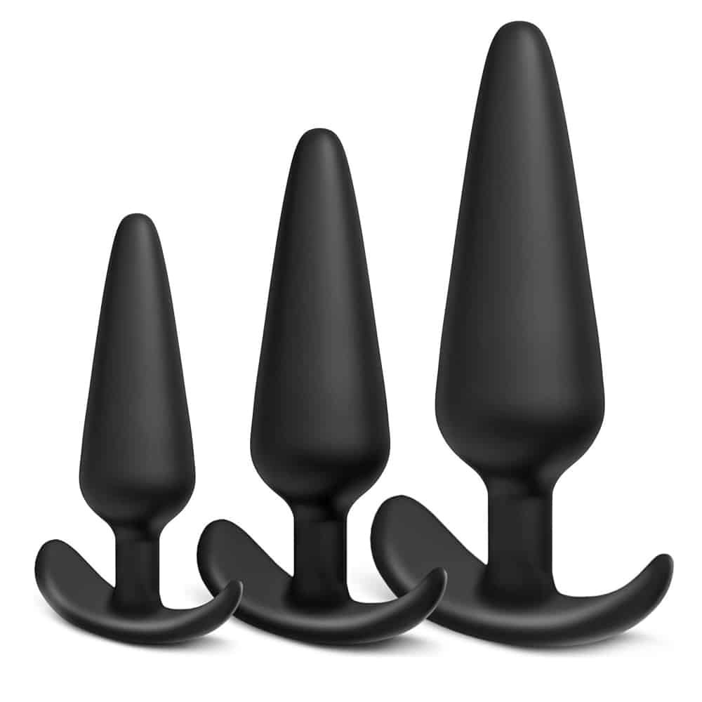 Silicone Butt Plug Set Silicone Butt Plug Set