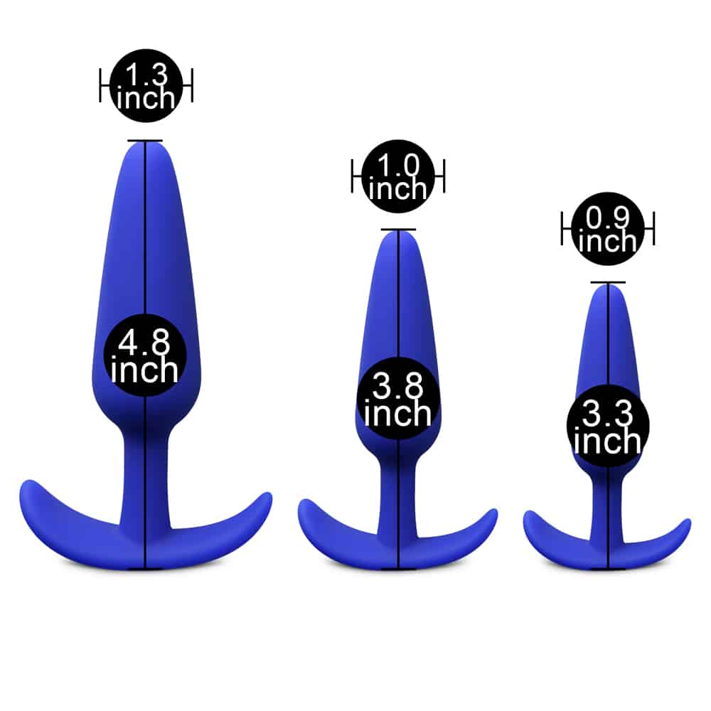 Silicone Butt Plug Set Silicone Butt Plug Set