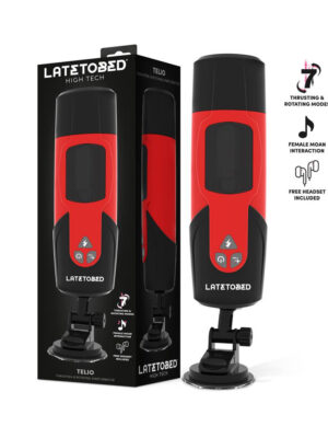 LATETOBED TELIO MASTURBATORE AVANZATO CON ROTAZIONE, SPINTE, GEMITI E VENTOSA