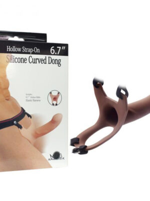 6.7 Inch Wearable Hallow Dildo - 30mm Extension