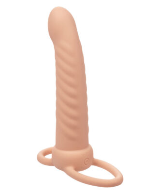 CalExotics Performance Maxx Rechargeable Ribbed Dual Penetrator