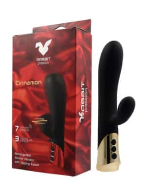 Rabbit Passion by Virgite - Vibratore Rabbit e Tapping - Cinnamon