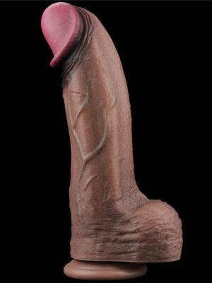 13'' Dual Layered Silicone Cock XXL