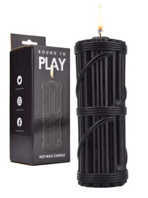 Bound to Play. Candela di cera calda