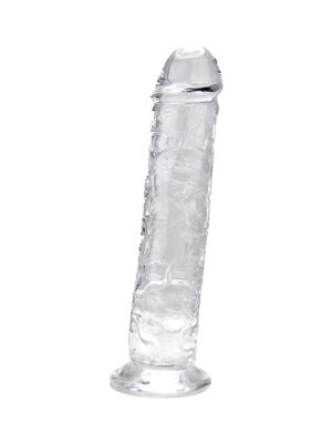 Loving Joy 7.5 Inch Suction Cup Dildo Clear