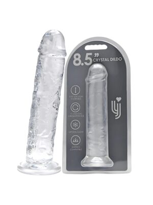 Loving Joy Dildo con ventosa da 8.5 pollici trasparente