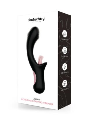 SinsFactory Selection - Multi-Funcional Tongue Licking Vibrator - Gemma