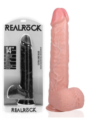 RealRock Extra Large Straight with Balls 14" / 35,5 cm