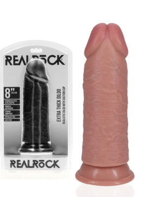 RealRock Extra Thick Straight without Balls 8" / 20,3 cm