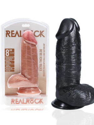 RealRock Extra Thick Straight with Balls 8" / 20,3 cm