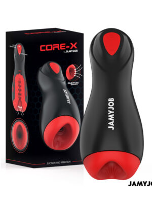 JAMYJOB - MASTURBATORE AUTOMATICO CORE-X 5 MODALITÀ DI STIMOLAZIONE CON ONDE E VIBRAZIONI