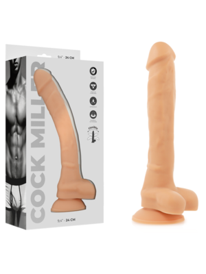 COCK MILLER - DILDO ARTICOLABILE IN SILICONE A DENSITÀ REALISTICA 24 CM