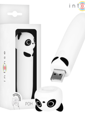 INTENSE - POH PANDA VIBRANTE RICARICABILE USB BULLET 10 X 2,2 CM