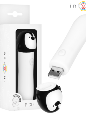 INTENSE - RICO PROIETTILE VIBRANTE PINGUINO RICARICABILE USB 10 X 2,2 CM