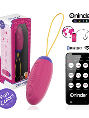 ONINDER CUTE - UOVO IN SILICONE CON VIBRO-ONDA - APP GRATUITA IN TUTTO IL MONDO
