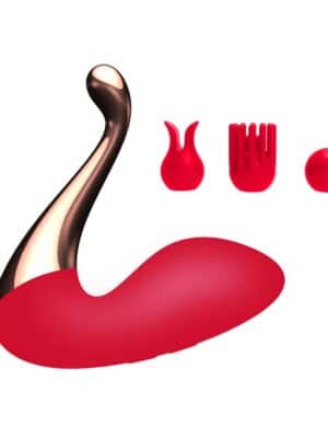 Totally For U - Kinky - Dual Stim Clitoral Vibrator - The Queen Stiletto