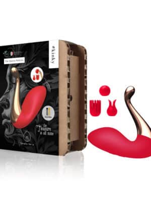 Totally For U - Kinky - Dual Stim Clitoral Vibrator - The Queen Stiletto