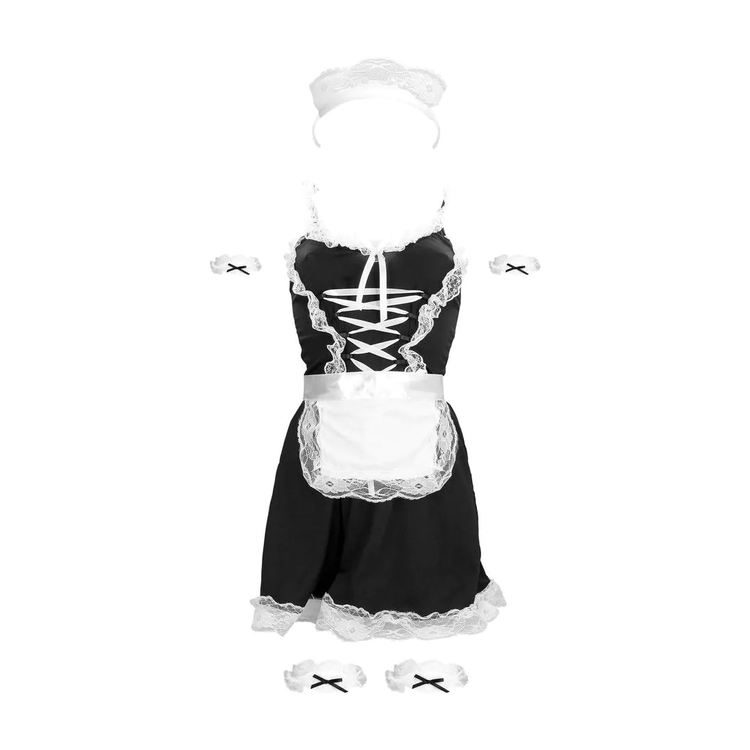 French Maid Costume - S/M - Black French Maid Costume - S/M - Black