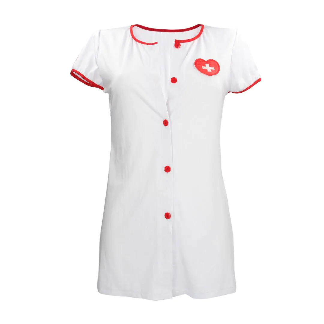Nurse Costume - S/M - White Nurse Costume - S/M - White