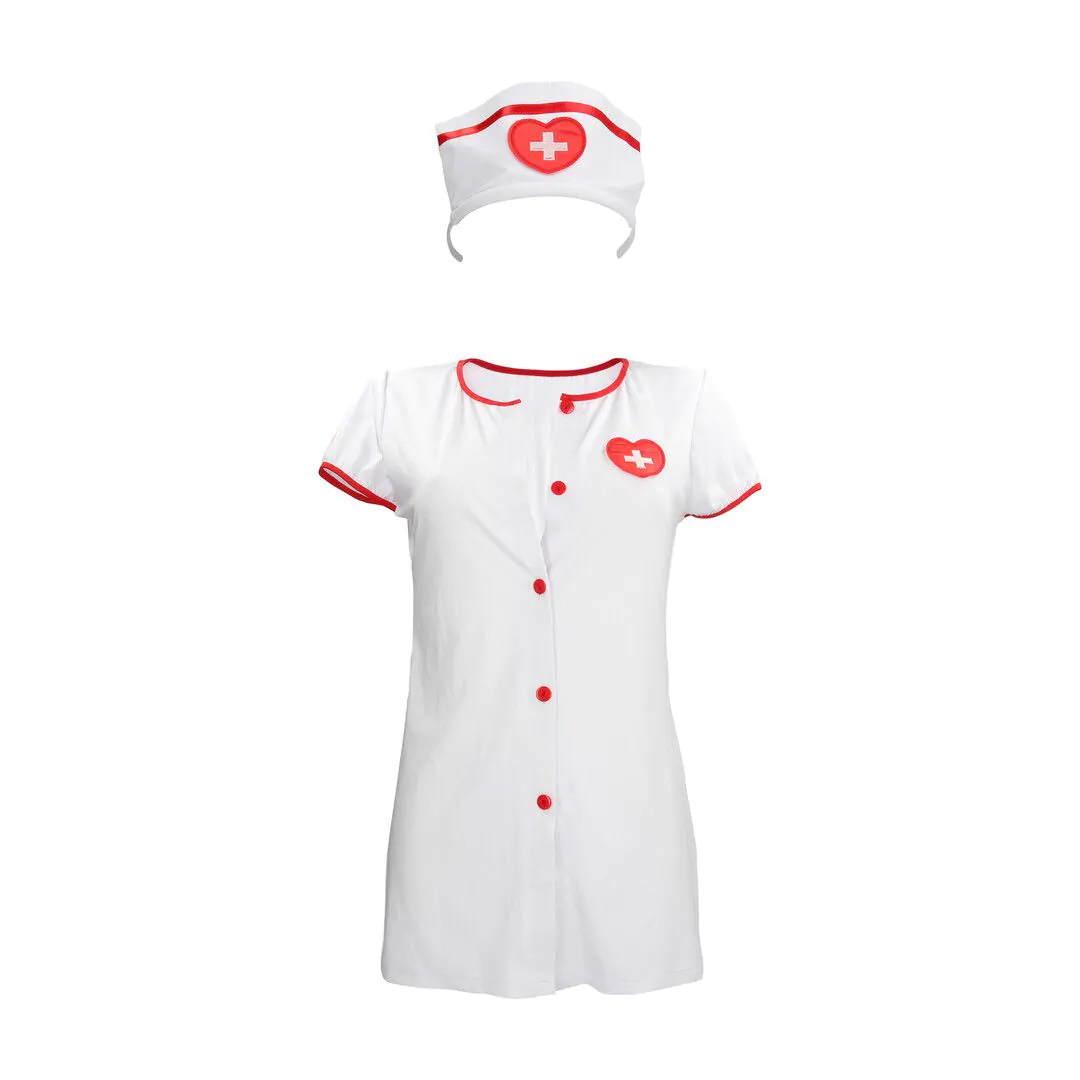 Nurse Costume - S/M - White Nurse Costume - S/M - White