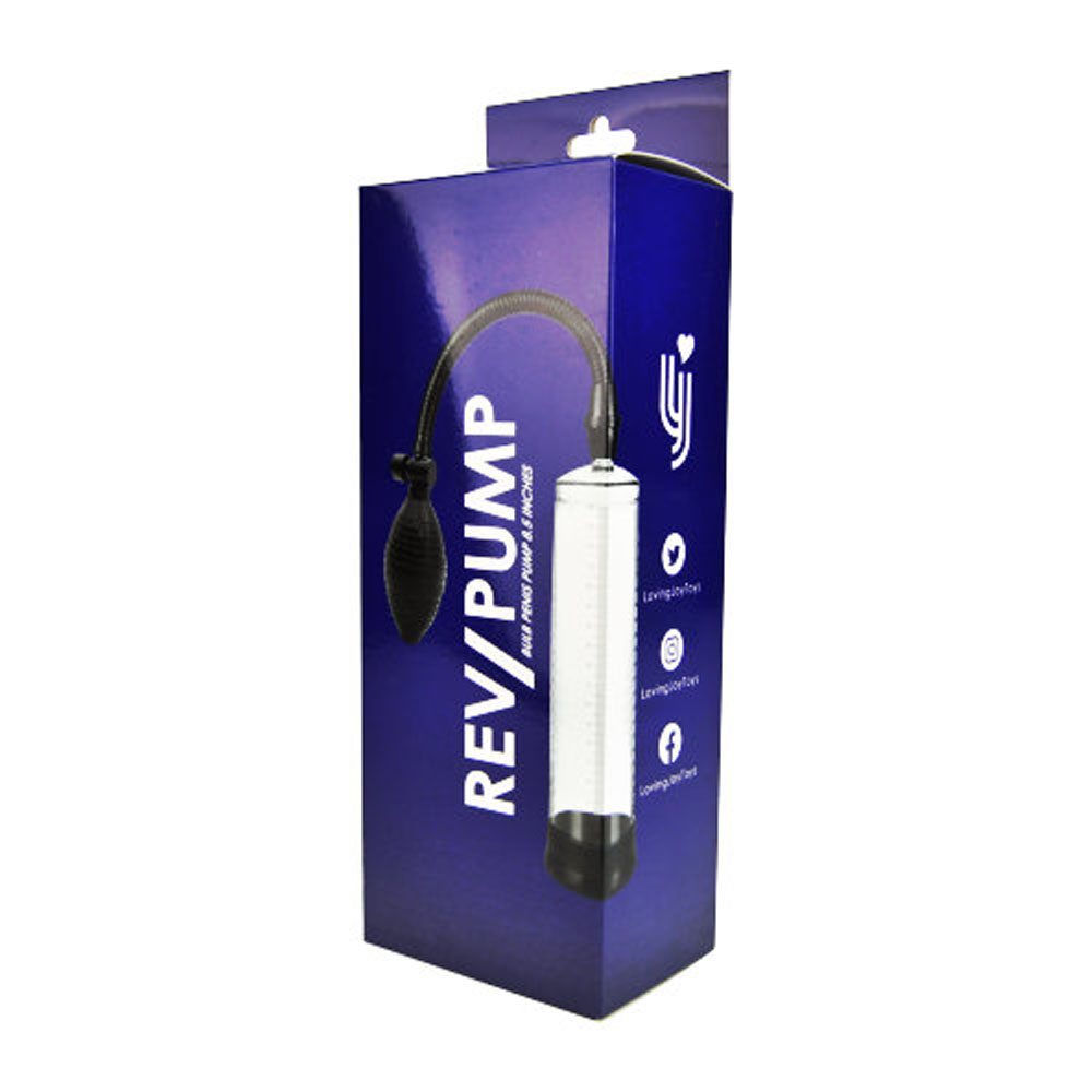 Rev-Pump Trigger Penis Pump 8.5 Inches Rev-Pump Trigger Penis Pump 8.5 Inches