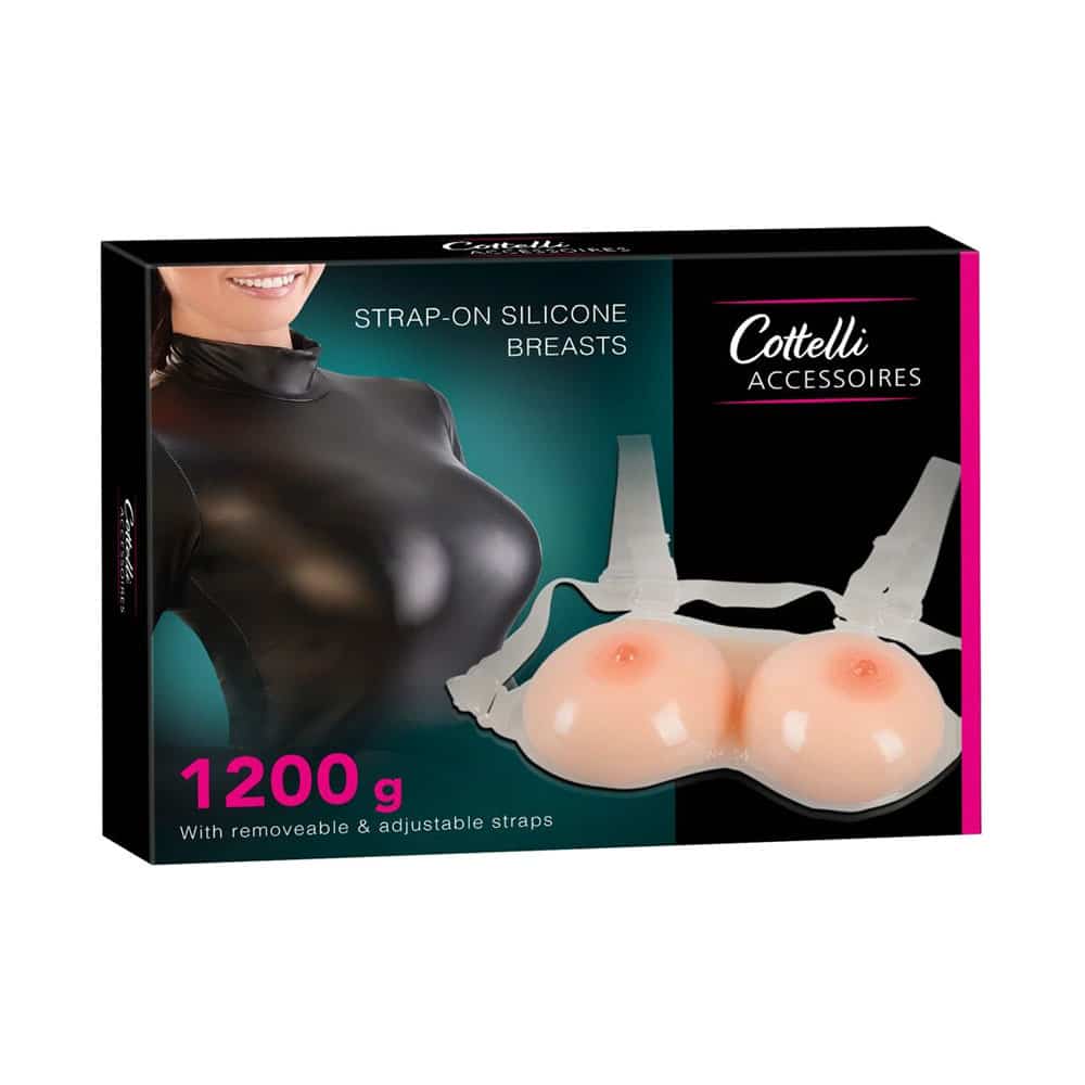 Silicone Breasts with Straps Silicone Breasts with Straps