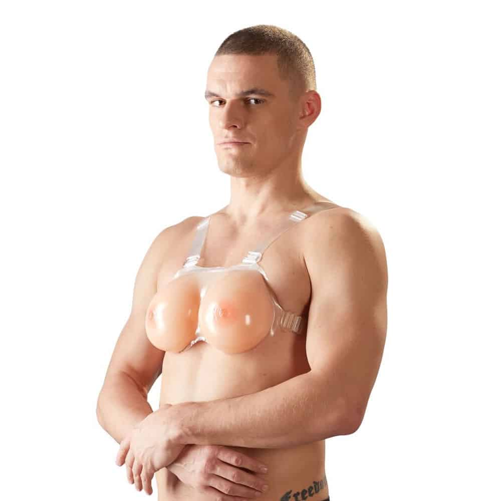 Silicone Breasts with Straps Silicone Breasts with Straps
