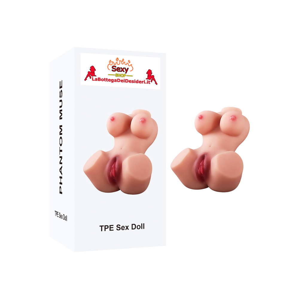 Min bambola sessuale in TPE con effetto pelle realistica da Kg. 1,470 Min bambola sessuale in TPE con effetto pelle realistica da Kg. 1,470