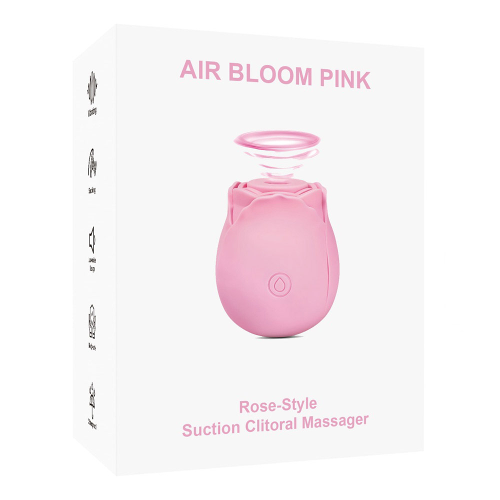 Vibratore a rosa in silicone con 10 funzioni per stimolazione clitoridea. Vibratore a rosa in silicone con 10 funzioni per stimolazione clitoridea.