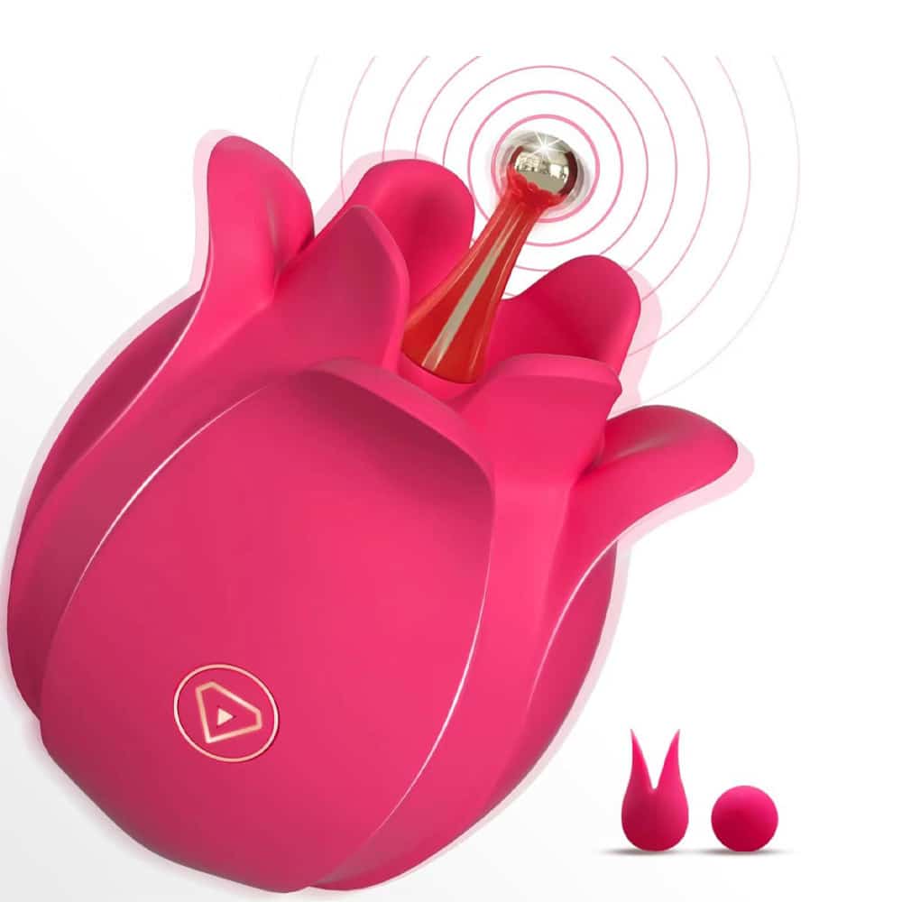 LushPetal Rose-Style Suction Clitoral Massager LushPetal Rose-Style Suction Clitoral Massager