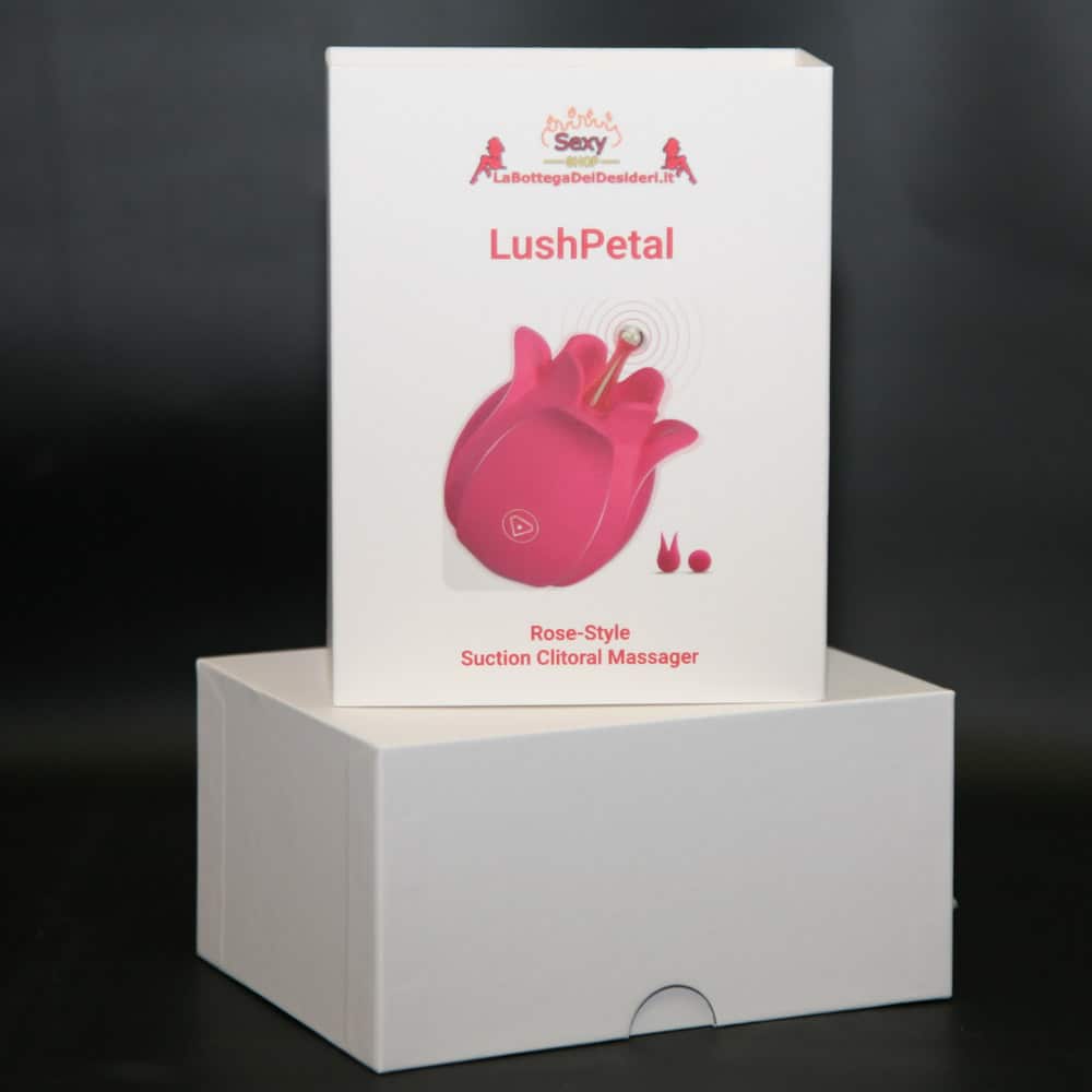 LushPetal Rose-Style Suction Clitoral Massager LushPetal Rose-Style Suction Clitoral Massager