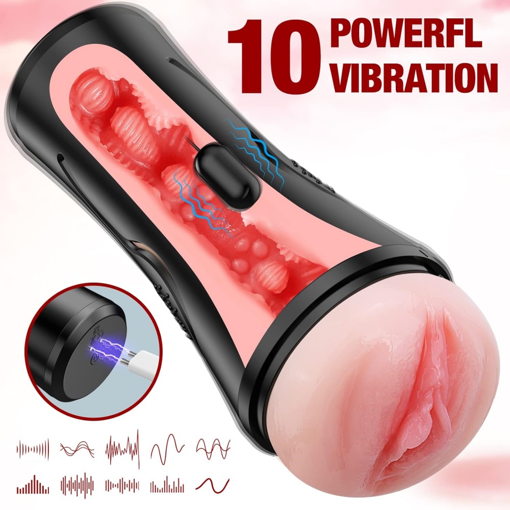 Masturbatore vibrante controllabile tramite app Masturbatore vibrante controllabile tramite app