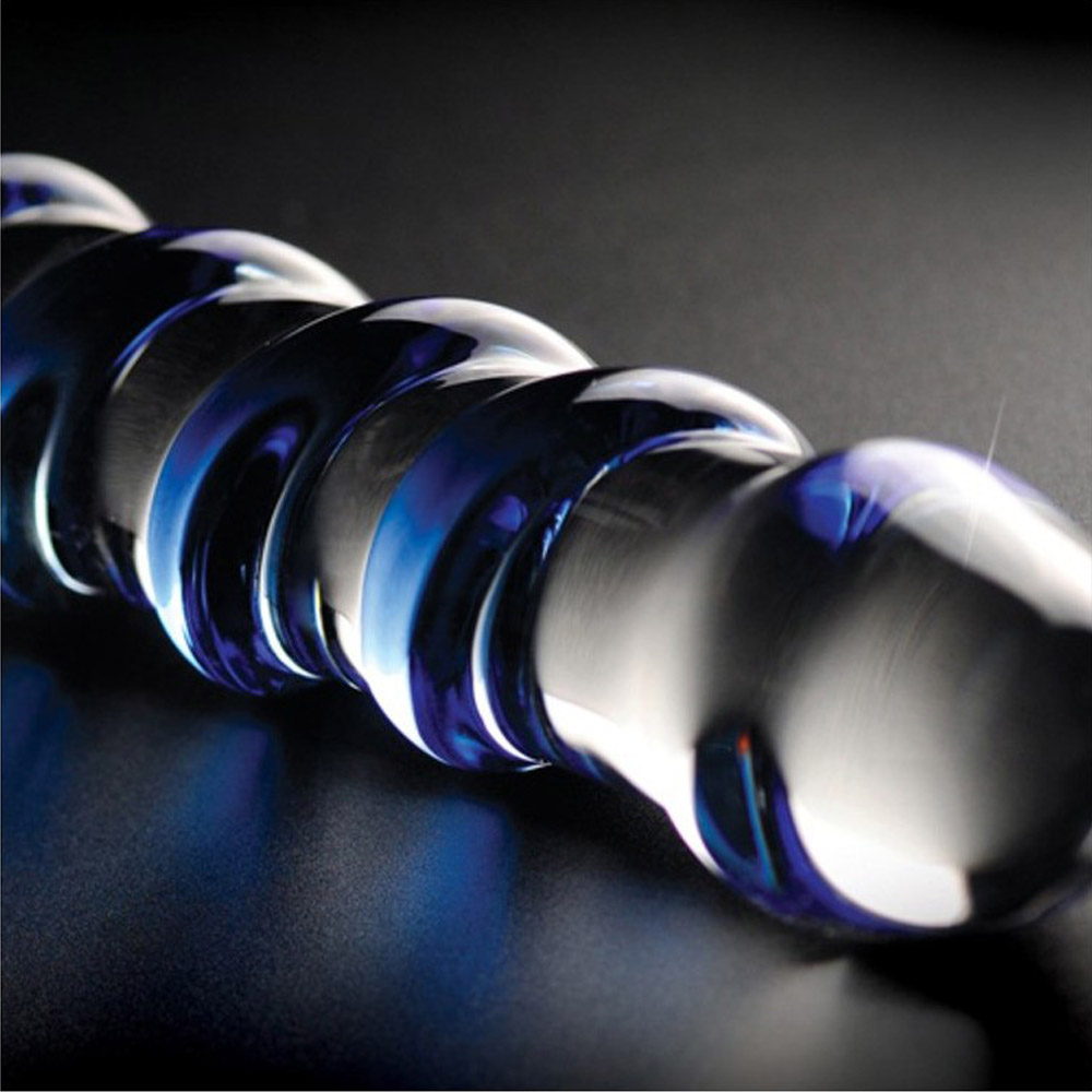 Dildo realistico in vetro fatto a mano Icicles n.05 Dildo realistico in vetro fatto a mano Icicles n.05