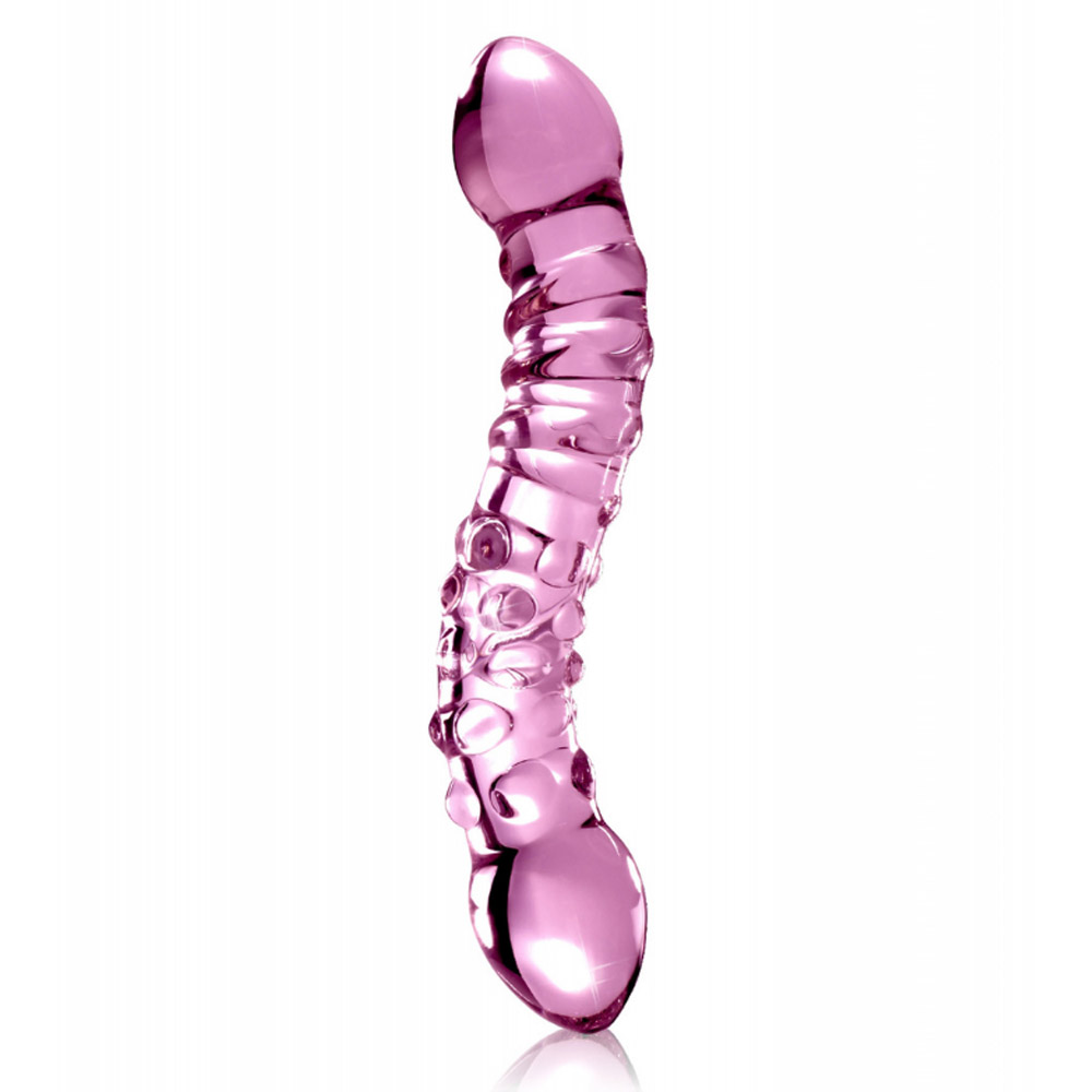 Icicles No.55 Dildo in Vetro Rosa 19 cm Icicles No.55 Dildo in Vetro Rosa 19 cm