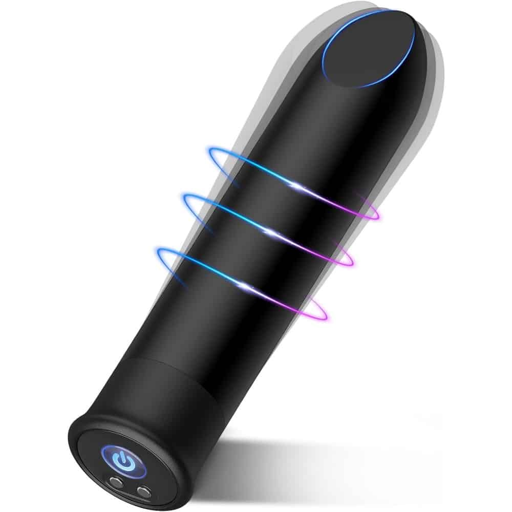 Bullet Vibrator – Black Rechargeable 10 Vibrating Modes Bullet Vibrator – Black Rechargeable 10 Vibrating Modes