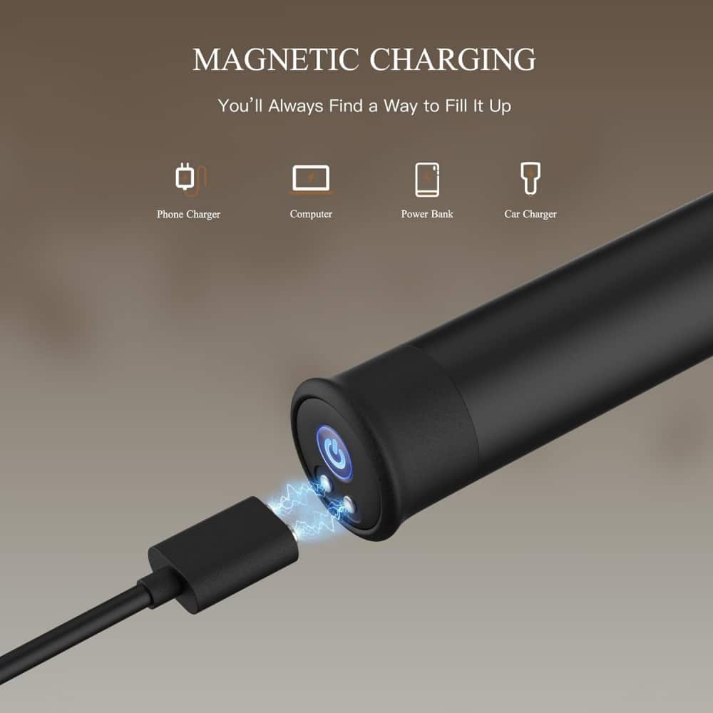 Bullet Vibrator – Black Rechargeable 10 Vibrating Modes Bullet Vibrator – Black Rechargeable 10 Vibrating Modes