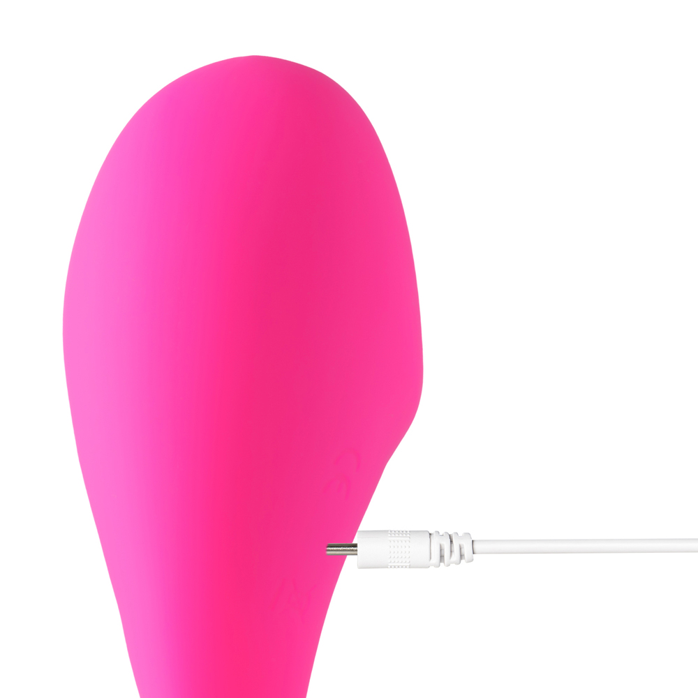 Uovo vibrante rosa con 9 velocità controllabili tramite app Uovo vibrante rosa con 9 velocità controllabili tramite app