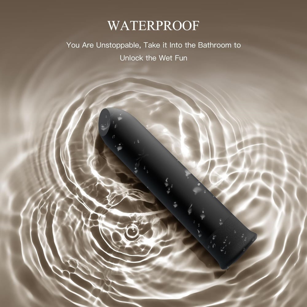 Bullet Vibrator – Black Rechargeable 10 Vibrating Modes Bullet Vibrator – Black Rechargeable 10 Vibrating Modes