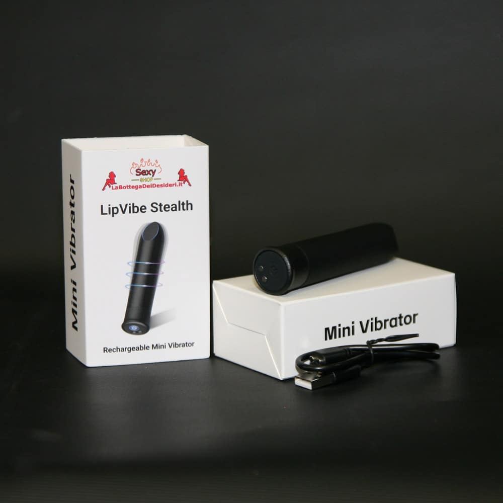 Bullet Vibrator – Black Rechargeable 10 Vibrating Modes Bullet Vibrator – Black Rechargeable 10 Vibrating Modes