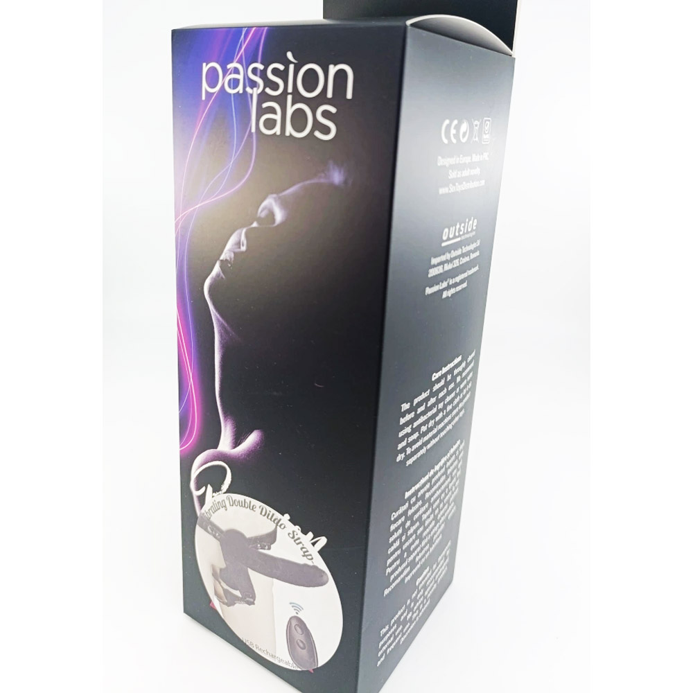 Vibrating Double Dildo Strap-On Vibrating Double Dildo Strap-On