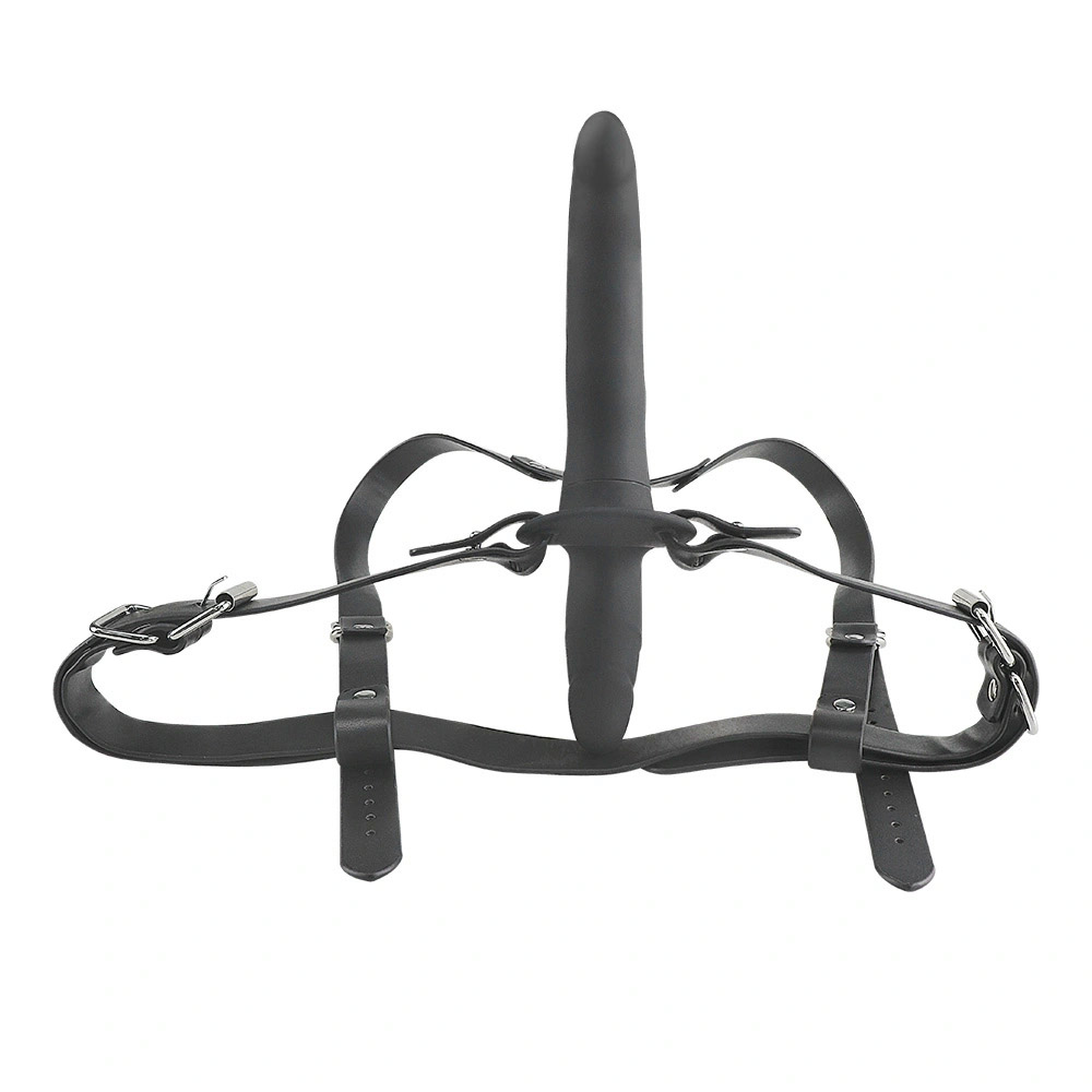 Vibrating Double Dildo Strap-On02