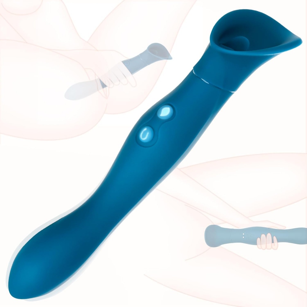 Green Lick Wave Vibratore in silicone medicale con 9 modalità di vibrazione e funzione di leccamento. Green Lick Wave Vibratore in silicone medicale con 9 modalità di vibrazione e funzione di leccamento.