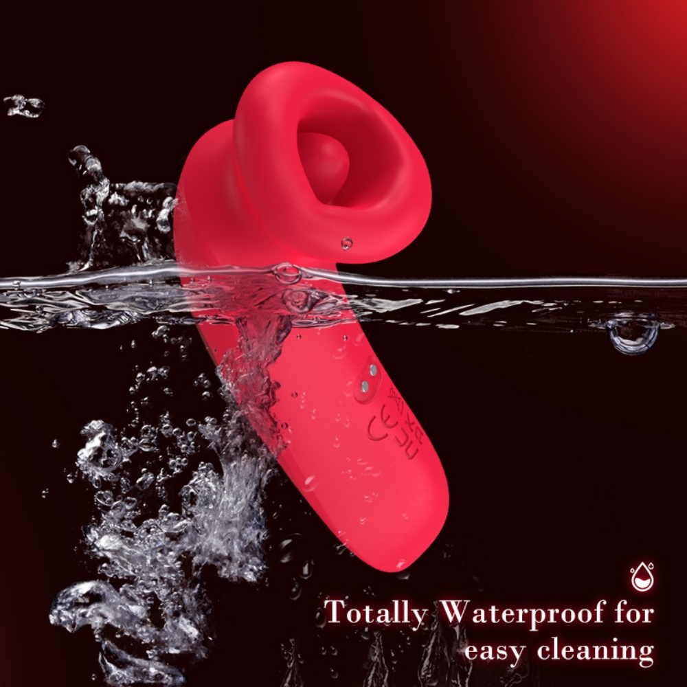 Rose Suction Touch Vibratore in silicone rosso ricaricabile con 10 modalità personalizzabili e funzione di aspirazione. Rose Suction Touch Vibratore in silicone rosso ricaricabile con 10 modalità personalizzabili e funzione di aspirazione.