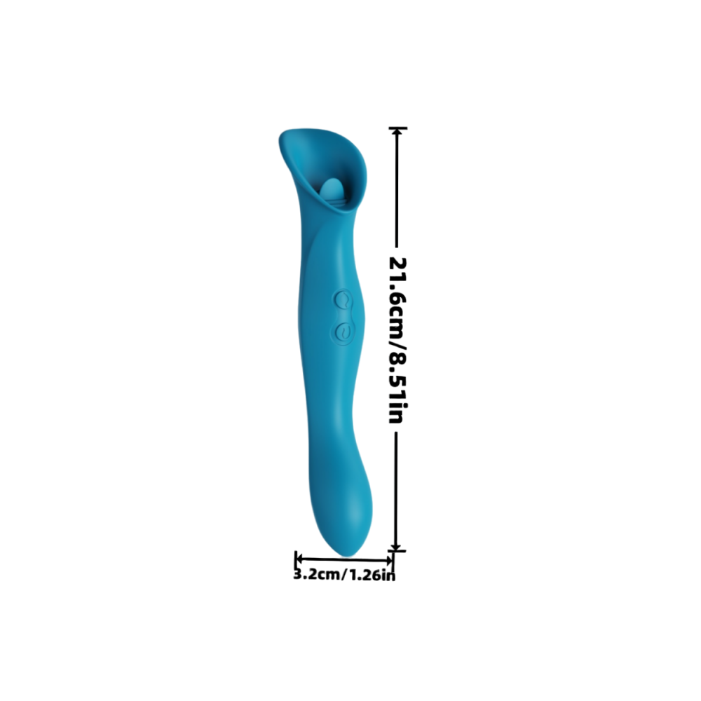 Green Lick Wave Vibratore in silicone medicale con 9 modalità di vibrazione e funzione di leccamento. Green Lick Wave Vibratore in silicone medicale con 9 modalità di vibrazione e funzione di leccamento.