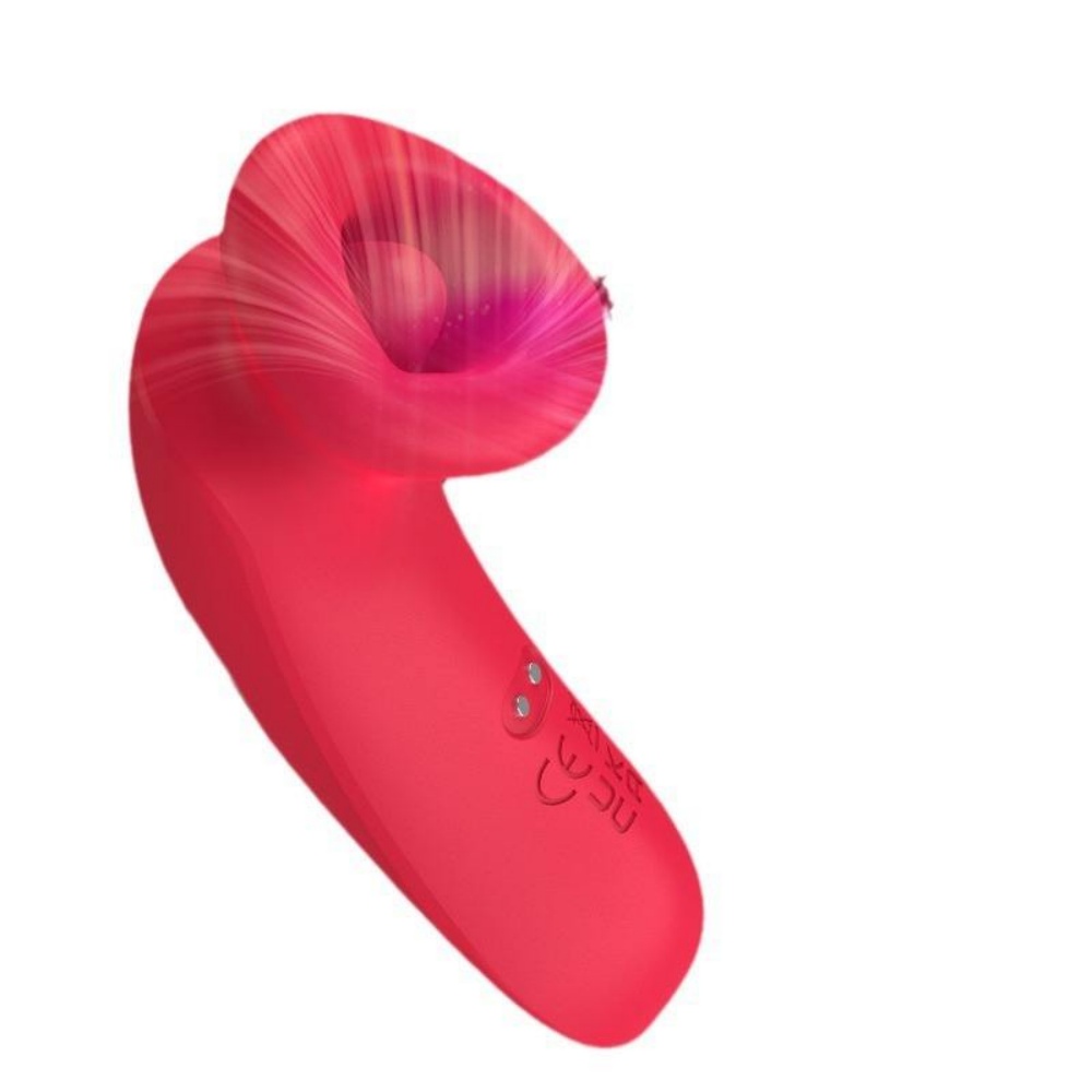 Rose Suction Touch Vibratore in silicone rosso ricaricabile con 10 modalità personalizzabili e funzione di aspirazione. Rose Suction Touch Vibratore in silicone rosso ricaricabile con 10 modalità personalizzabili e funzione di aspirazione.